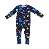 Angel Dear Convertible Romper - Astronaut & Rockets