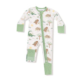 Angel Dear 2-Way Zipper Romper - Baby Love Dinos