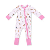 Angel Dear Convertible Romper - Bestie Dogs Pink