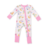 Angel Dear Convertible Romper - Breakfast Club Pink