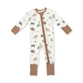 Angel Dear Convertible Romper - Northern Woodland Animals