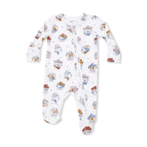 Angel Dear 2-Way Zipper Footie - Cowdogs