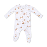 Angel Dear 2-Way Zipper Footie - Little Explorer Fox