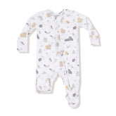 Angel Dear 2-Way Zipper Footie - Woodland Babies
