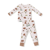 Angel Dear Baby Lounge Wear - Sweet Brown Bears (Size 3/4t)