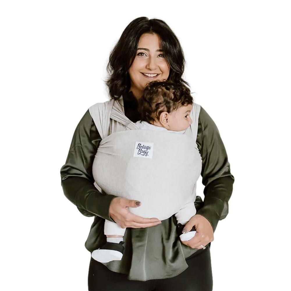 Beluga Baby Beluga Baby Wrap Light Grey Heather The Rachel Beluga Baby Wraps Canada Lagoon Baby