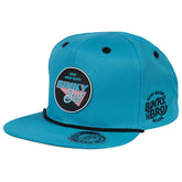 BinkyBro Disco Snapback Cap - Blue