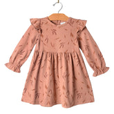 City Mouse Flutter Sleeve Dress - Harvest