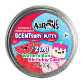 *Crazy Aaron's SCENTsory Putty - Mini Watermelon/Birthday Cake