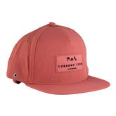 Current Tyed Classic Waterproof Snapback Hat - Burnt Coral