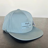 Current Tyed Classic Waterproof Snapback Hat - Stone Blue
