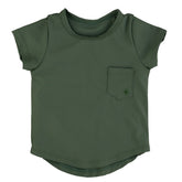 Current Tyed Round Hem T-Shirt Rashguard - The Basil