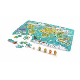 *Hape 2-in-1 World Tour Puzzle and Game