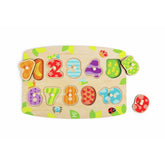 *Hape Number Peg Puzzle