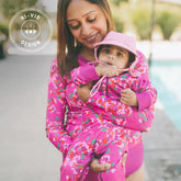 Honeysuckle Swim Co. -  Vibrant Vines - UPF 50+ Swimsuit