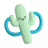 Itzy Ritzy Chew Crew Silicone Handle Teether - Cooper the Cactus