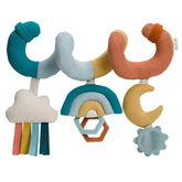 *Itzy Ritzy Bitzy Bespoke Car Seat Spiral Activity Toy - Rainbow