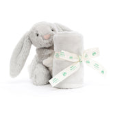 *Jellycat Bashful Silver Bunny Soother