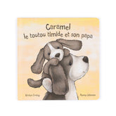 Jellycat Caramel Le Toutou Timide Et Son Papa Book