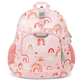 Jan & Jul Kids Backpack - Pink Rainbow