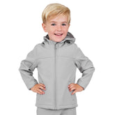 Jan & Jul Cozy-Dry Softshell Jacket - Grey (Size 3t)