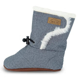 Jan & Jul Baby Stay-Put Winter Booties - Heather Grey (Size 18-24m) *CLEARANCE*