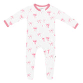Kyte Baby Zippered Footie - Bow