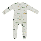 Kyte Baby Zippered Footie - Fishing