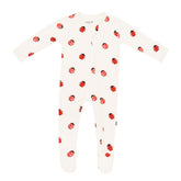 Kyte Baby Zippered Footie - Love Bug (Size Preemie)