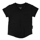 Little Bipsy Bamboo Pocket Tee - Black