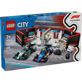 *LEGO City F1 Garage & Mercedes-AMG & Alpine Cars