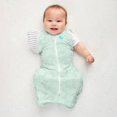 Love to Dream Swaddle Up Transition Bag (Organic Cotton 1.0 Tog) - Celestial Mint