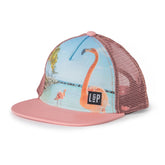 L&P Trucker Snapback Cap - Flamingo