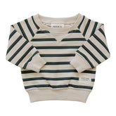 Mebie Baby Stay Cool Striped Crewneck