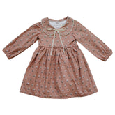 Mebie Baby Dress - Vintage Pink Floral