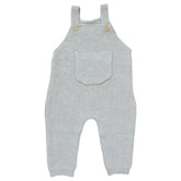 Mebie Baby Knit Overalls - Grey
