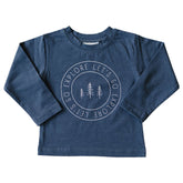 Mebie Baby Long Sleeve Cotton Tee - Explore
