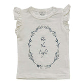 Mebie Baby Ruffle Tee - Be the Light