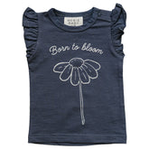 Mebie Baby Ruffle Tee - Born to Bloom