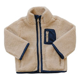 Mebie Baby Sherpa Zip-Up Jacket