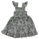Mebie Baby Smocked Dress - Paisley