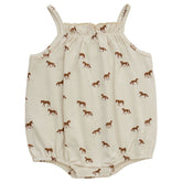 Mebie Baby Tank Bubble Romper - Horse (Size 0-3m)