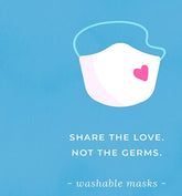 Oneberrie Washable Face Mask - Size SMALL (Ages 7 - Teen) *CLEARANCE*