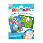 *Ooly Foil-tastic Foil Art & Colouring Set - Awesome Animals