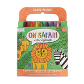 *Ooly Carry Along Colouring Book Set - On Safari