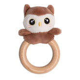 *Pearhead Wooden Teether - Owl