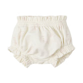 Quincy Mae Gathered Bloomer - Snow Owls