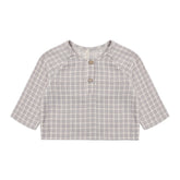 Quincy Mae Zion Shirt - Blue Gingham