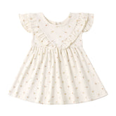 Quincy Mae Sleeveless Ruffle V Dress - Petit Fleur