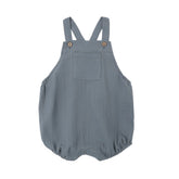 Quincy Mae Hayes Romper - Ocean